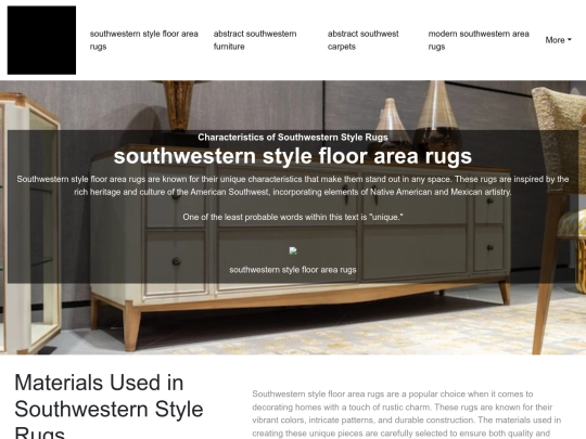 southwestern-style-floor-area-rugs screenshot