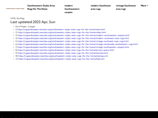 southwestern-styles-area-rugs-for-the-home/sitemap screenshot