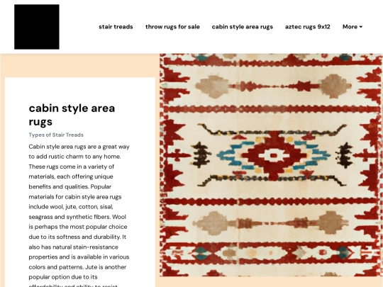 stair-treads/cabin-style-area-rugs screenshot