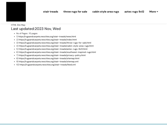 stair-treads/sitemap screenshot