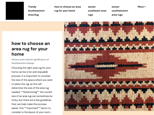 trendy-southwestern-area-rug/how-to-choose-an-area-rug-for-your-home screenshot
