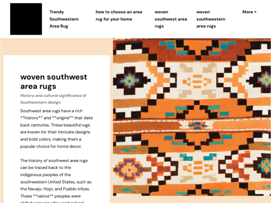 trendy-southwestern-area-rug/woven-southwest-area-rugs screenshot