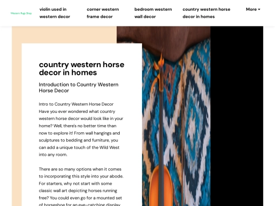 violin-used-in-western-decor/country-western-horse-decor-in-homes screenshot