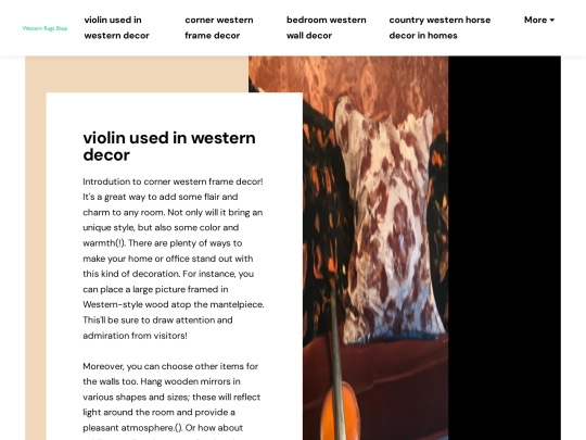 violin-used-in-western-decor screenshot