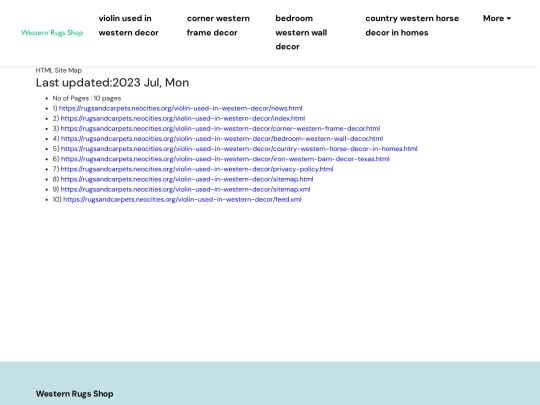 violin-used-in-western-decor/sitemap screenshot