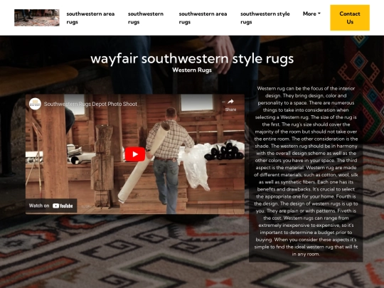 wayfair-southwestern-style-rugs screenshot