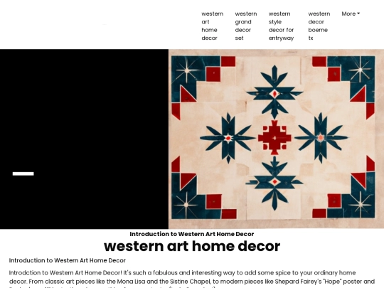 western-art-home-decor screenshot