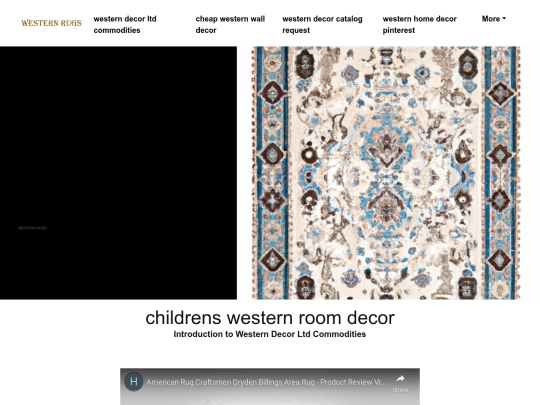 western-decor-ltd-commodities/childrens-western-room-decor screenshot