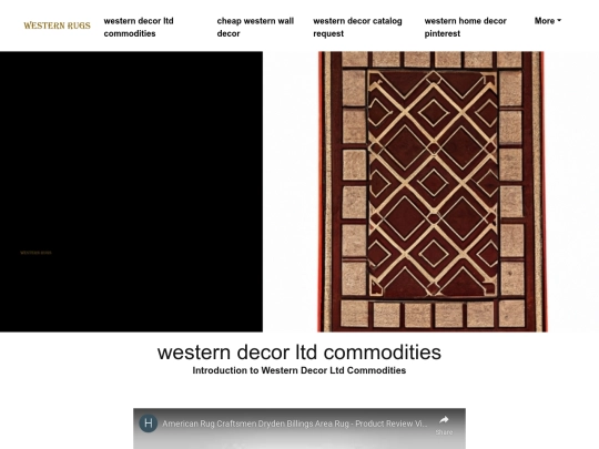 western-decor-ltd-commodities screenshot
