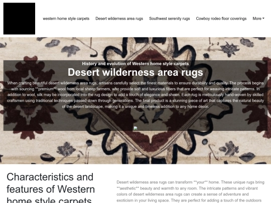 western-home-style-carpets/desert-wilderness-area-rugs screenshot