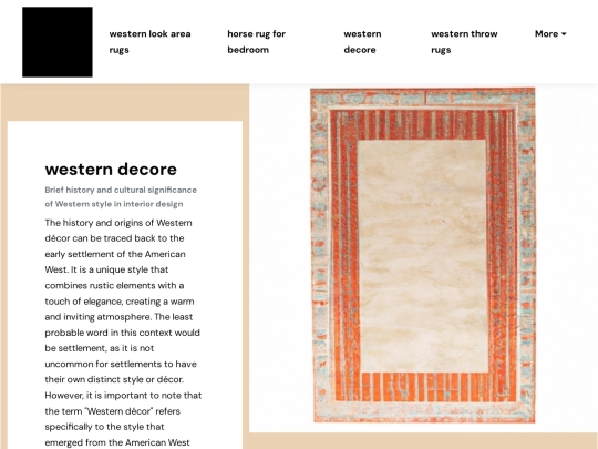 western-look-area-rugs/western-decore screenshot