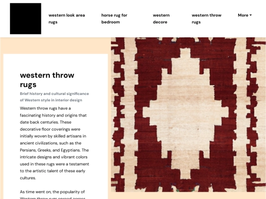 western-look-area-rugs/western-throw-rugs screenshot