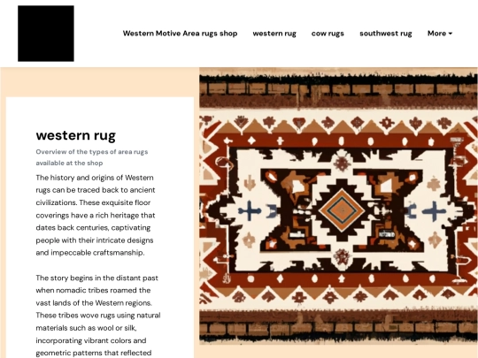 western-motive-area-rugs-shop/western-rug screenshot