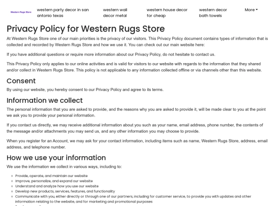 western-party-decor-in-san-antonio-texas/privacy-policy screenshot