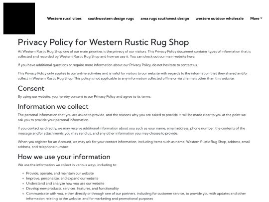 western-rural-vibes/privacy-policy screenshot