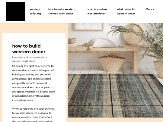 western-toilet-rug/how-to-build-western-decor screenshot