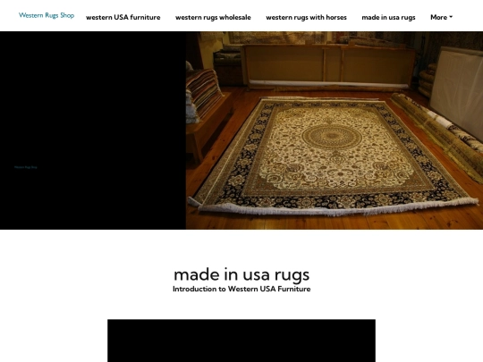 western-usa-furniture-retail-shop/made-in-usa-rugs screenshot
