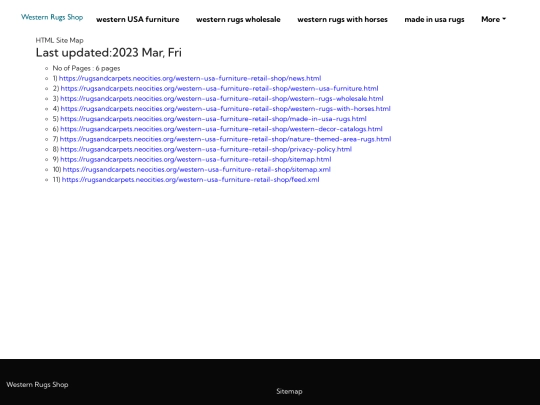 western-usa-furniture-retail-shop/sitemap screenshot