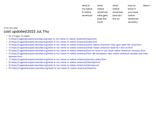 what-is-my-name-in-native-american/sitemap screenshot