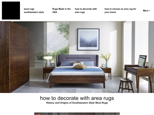 wool-rugs-southwestern-style/how-to-decorate-with-area-rugs screenshot