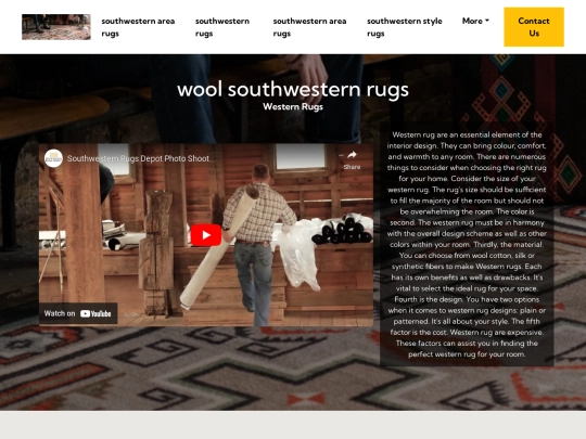 wool-southwestern-rugs screenshot