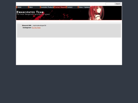 web/contact_request screenshot