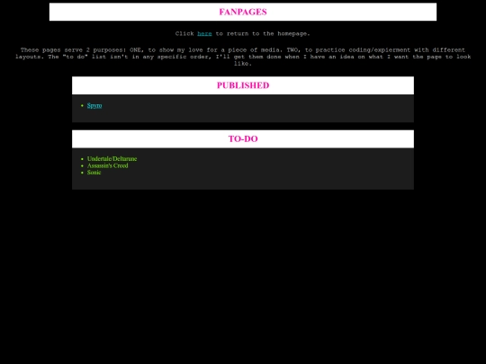 fanpages screenshot