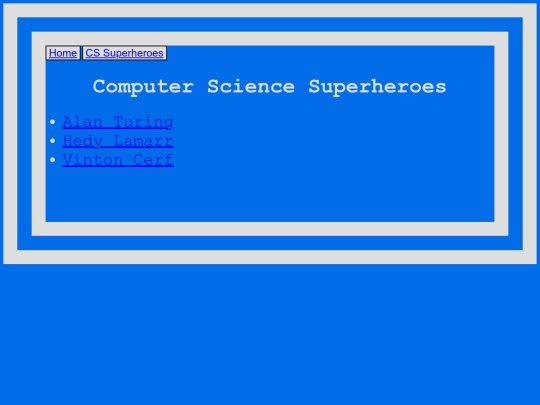 CSSuperheroes-Krish-Patel screenshot