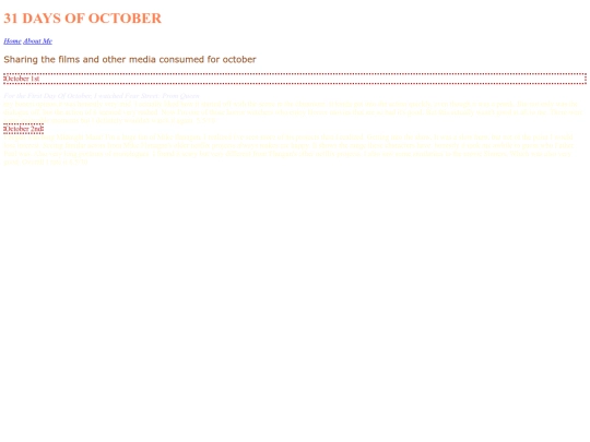 31DAYOC screenshot