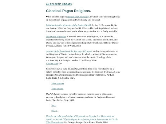 Classical-Pagan-Religions screenshot