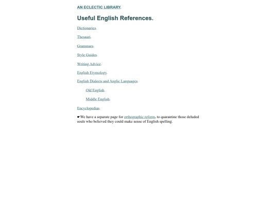 references screenshot