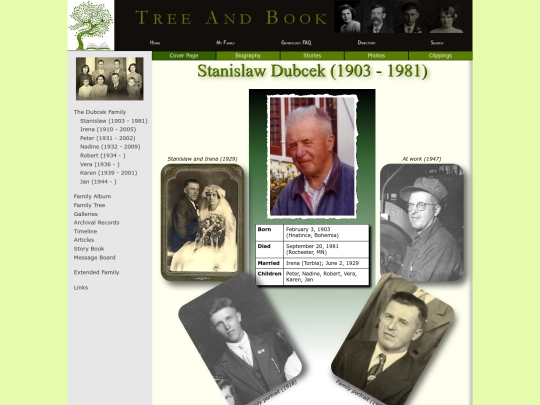 Tree and Book/treebook screenshot