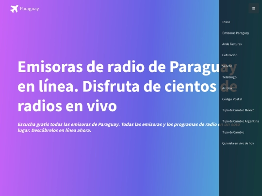 emisoras_paraguay screenshot