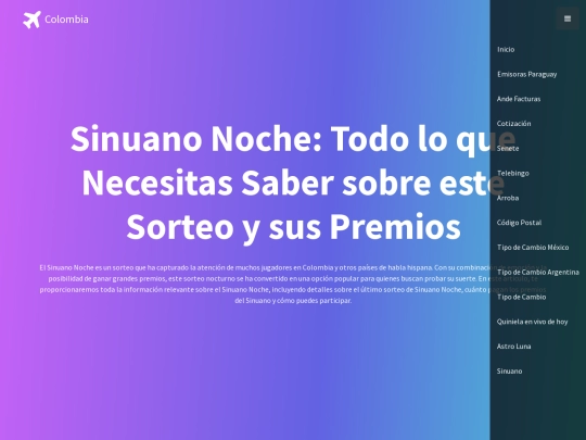 sinuano-noche screenshot