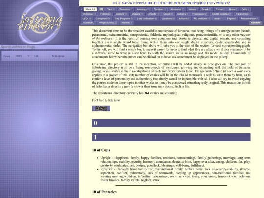 fortean-fridays/ForteanaDirectory screenshot