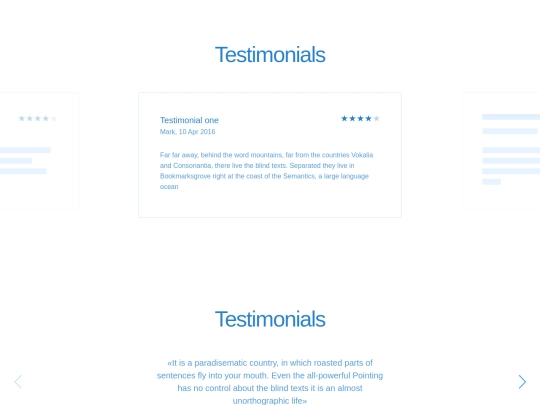 testimonials screenshot