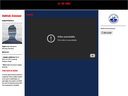 cvprofile screenshot