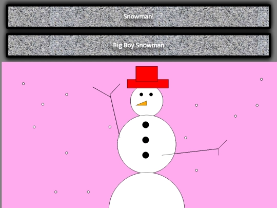 snowman screenshot