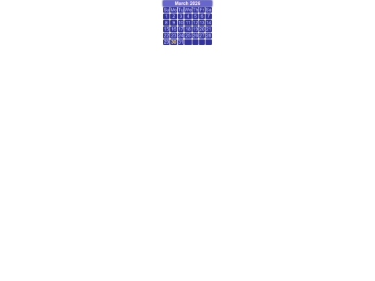 calender screenshot