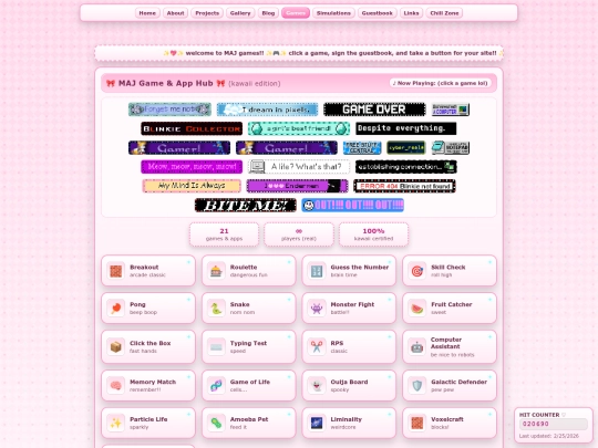 games screenshot