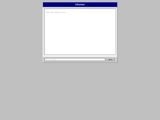 games/Inhuman screenshot