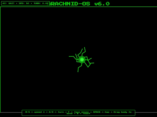games/arachnid screenshot