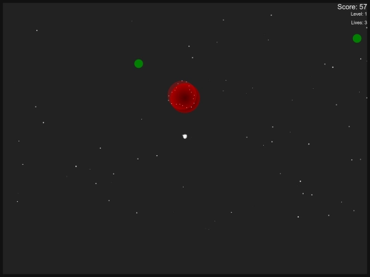 games/gravitywelldodge screenshot