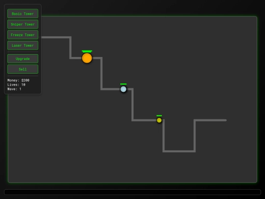 games/towerrush screenshot