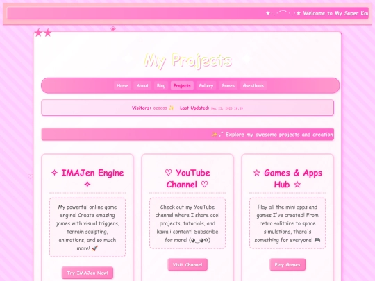 projects screenshot