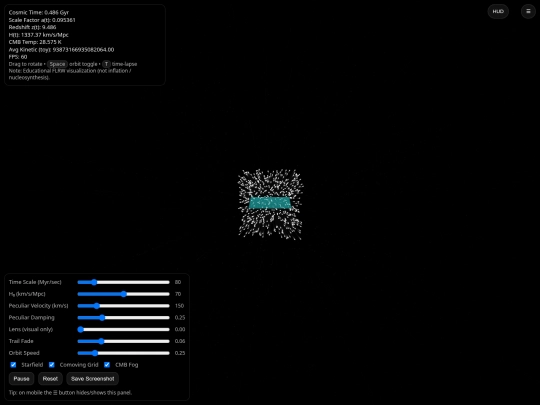 simulations/Bigbang screenshot