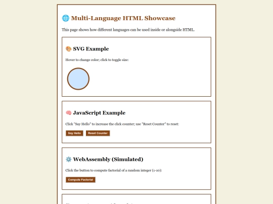 test/languagetest screenshot