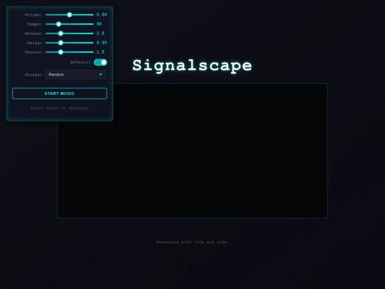 tools/signalscape screenshot