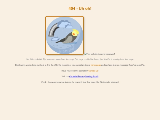 not_found screenshot
