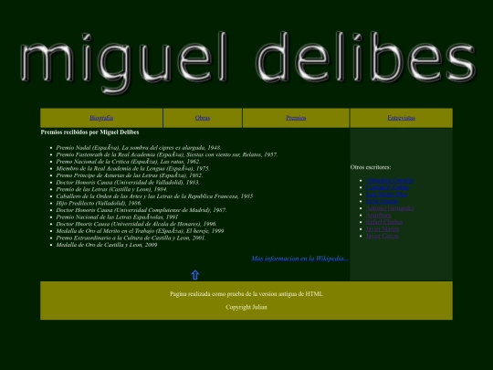 Premios screenshot